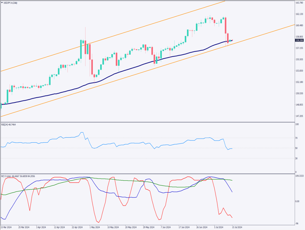 ドル円に再度為替介入か、トランプ氏が銃撃を受けて負傷【2024年7月15日】